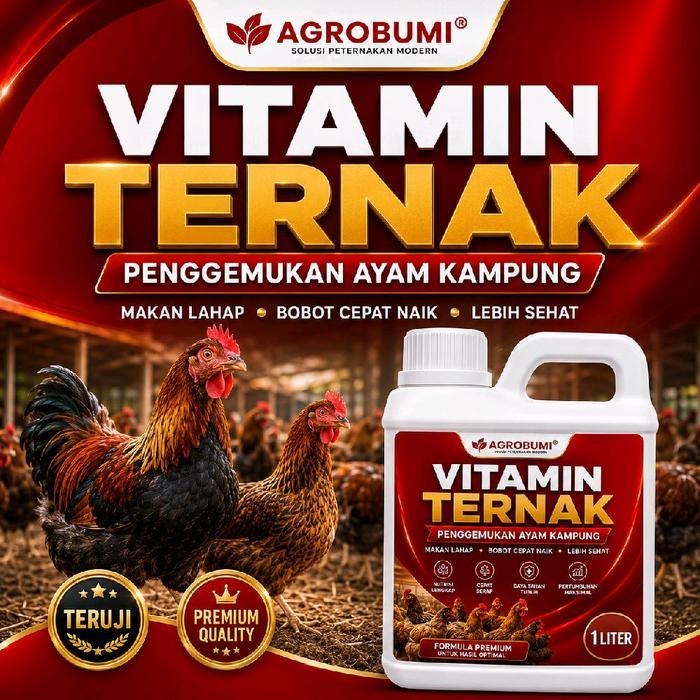 Vitamin Ternak Ayam booster ayam kampung 1 liter