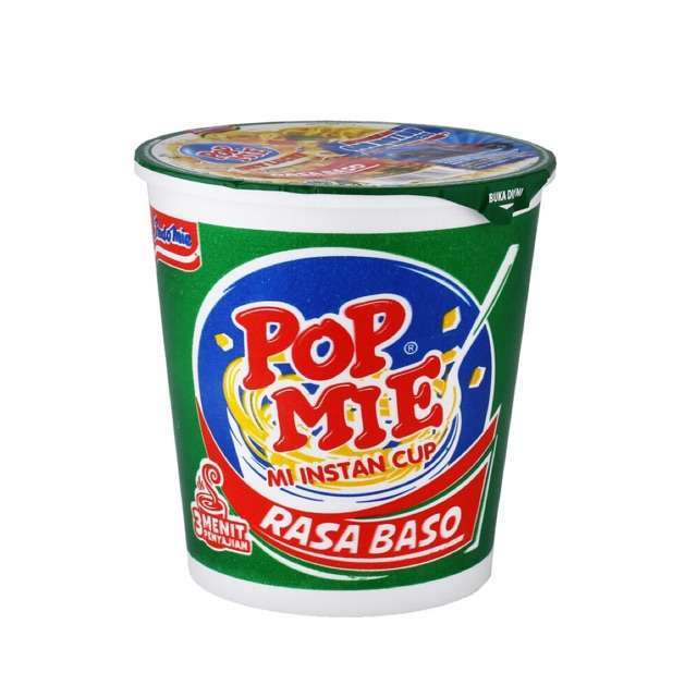 Pop Mie Kuah Rasa Baso (3 cup)