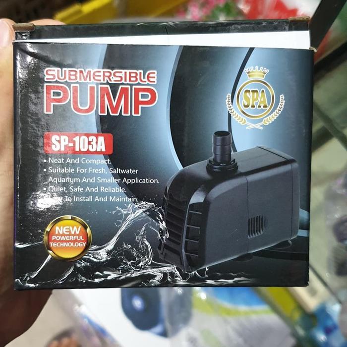 READY SPA SP-103A Submersible Pump - Mesin Pompa Air Celup SP 103A - Filter Aquarium Kolam