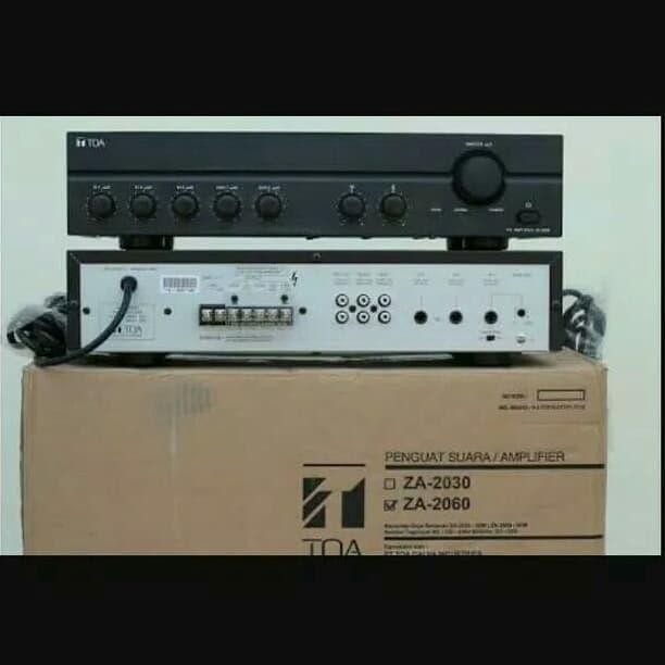 Amply TOA 60W TOA ZA2060 TOA ZA-2060 TOA ZA 2060 Amplifier 60 Watt TOA