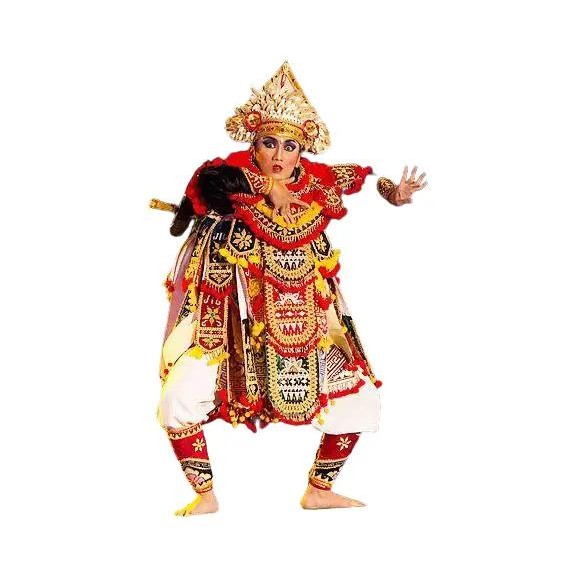 Produk Terbaik] Kostum pakaian tari baris gede baris tunggal bali busana komplit