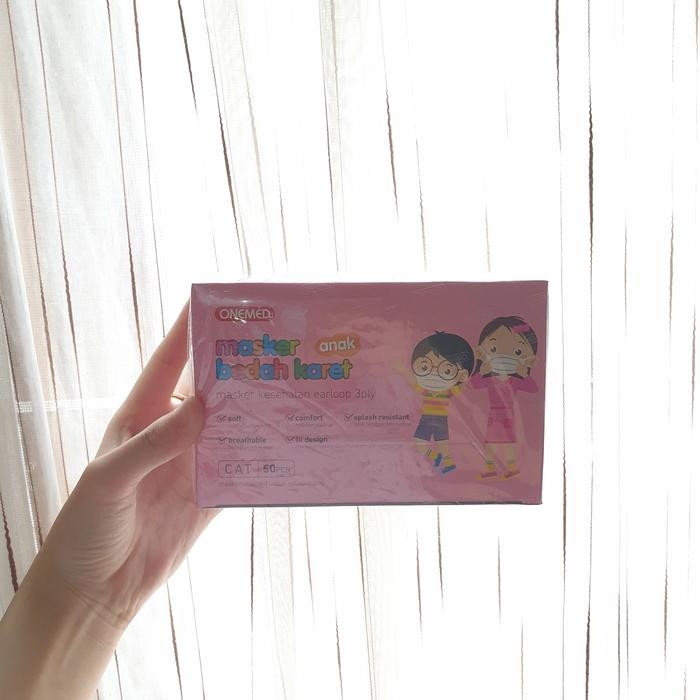 New Masker medis anak onemed/masker bedah karet anak onemed