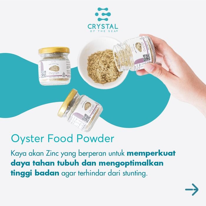 dvb6 Crystal Of The Sea Oyster Powder (20Gr) / Bubuk Kerang Tiram / Pengganti Oyster Sauce