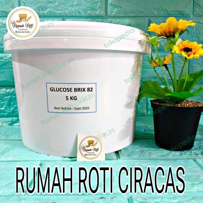 GLUCOSE BRIX 82 SYRUP MAKANAN 5KG GLUKOSA GULA CAIR 5 KG SIRUP CAD best seller