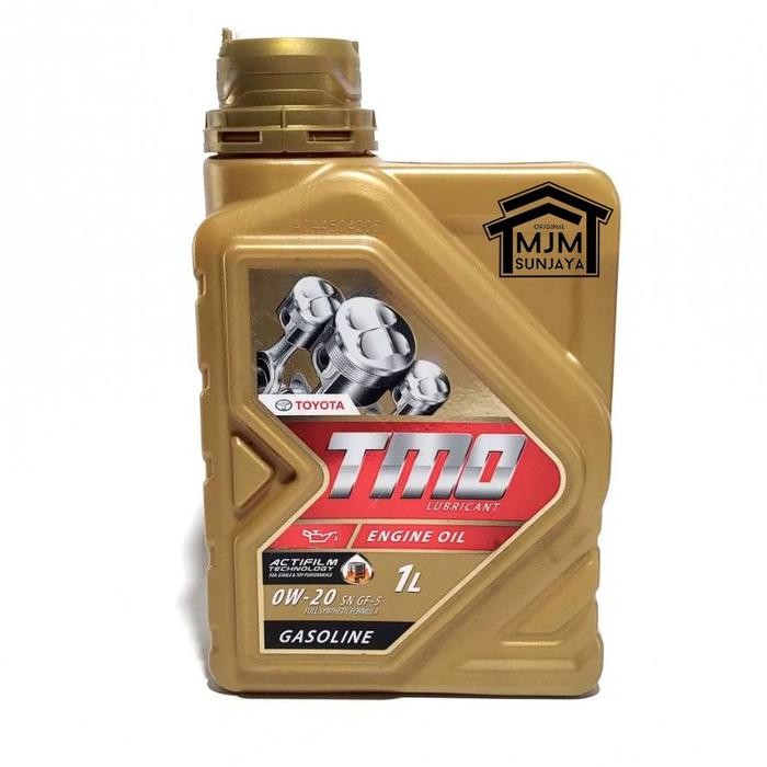 OLI MESIN MOBIL TOYOTA BENSIN TMO GOLD 0W-20 1 LITER FULL SYNTHETIC