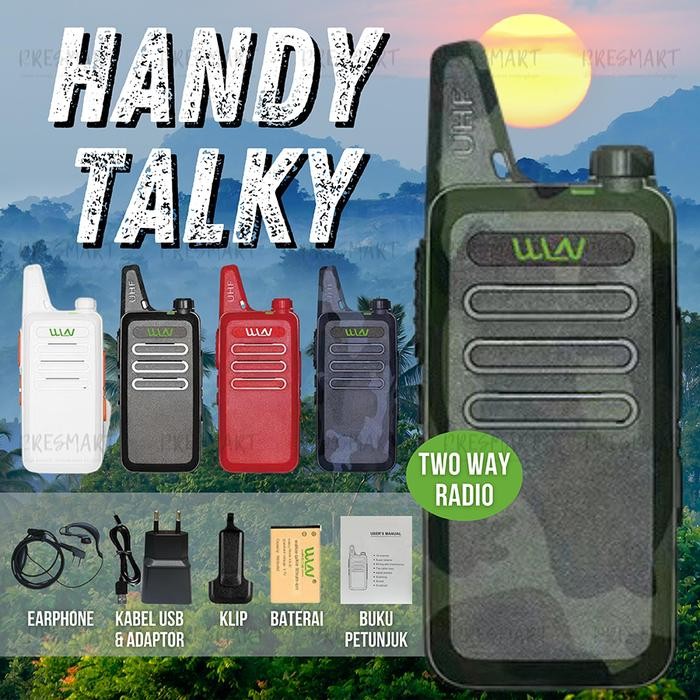 WALKIE TALKIE/ HANDY TALKY/ TWO WAY RADIO/ HANDY TALKY JARAK JAUH