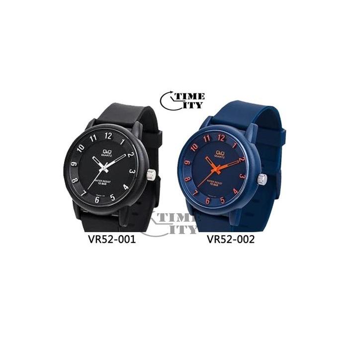 QQ ORIGINAL Jam Tangan UniSex Analog - Q&Q VR52J Series - Straps Karet