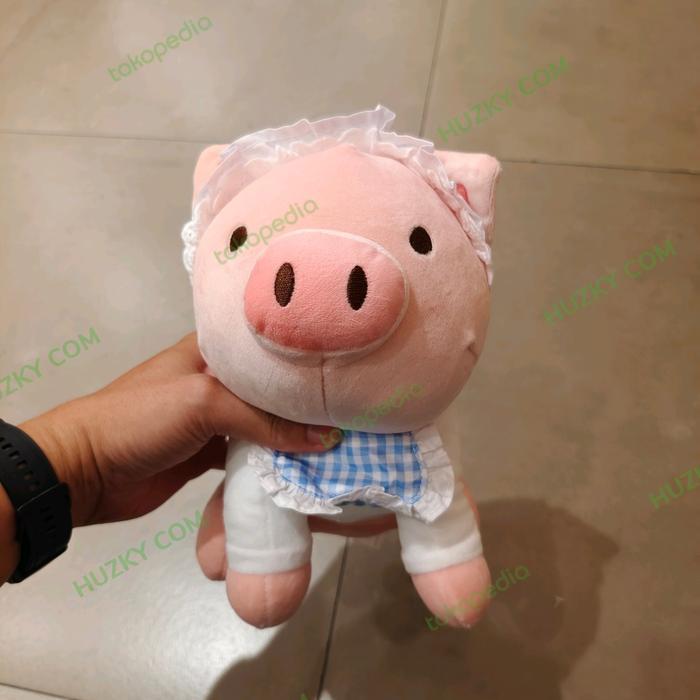 STOK TERBATAS !!!! MINISO BONEKA PIGLET BIB PIG SERIES (SIZE 22CM) TERJANGKAU
