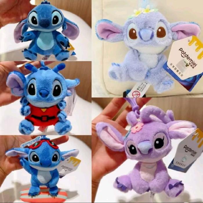 Boneka Stitch / Gantungan Kunci Stitch Disney Lilo N Stitch Mini Import