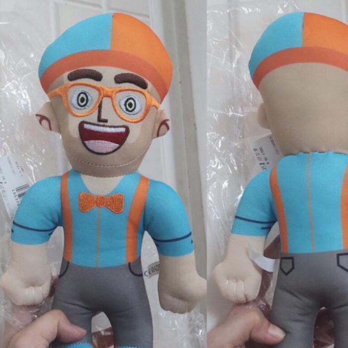 Boneka Blippi Import Blippi 28Cm Hadiah Ulang Tahun
