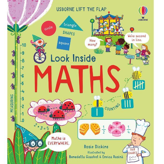 Stok Baru Look Inside Maths Usborne Lift The Flap