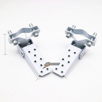Front Folding Footstep Footrest For Fiido/Electric Scooters