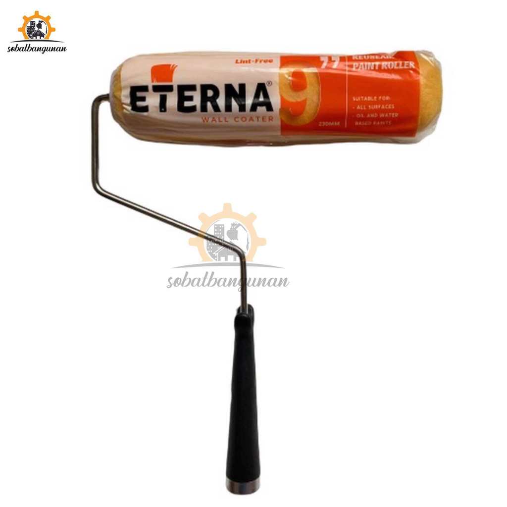 Kuas Roll ETERNA 9 inch / Kuas Roll Cat Tembok