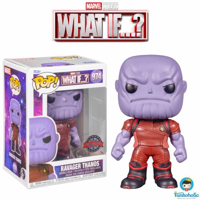 Funko Pop Marvel What If...? - Ravanger Thanos [Exclusive] #974
