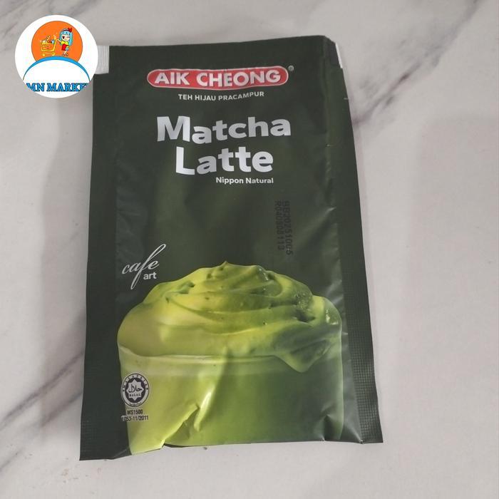 SACHET AikCheong Matcha Latte Teh Hijau Pracampur CafeArt 25 gram