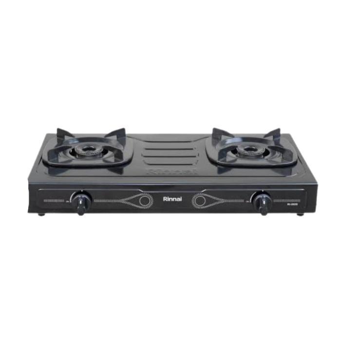 vowk- Kompor Rinnai Ri-202-S Ri 202S Kompor Gas 2 Tungku Sun Burner Ri202S Garansi 5 Tahun