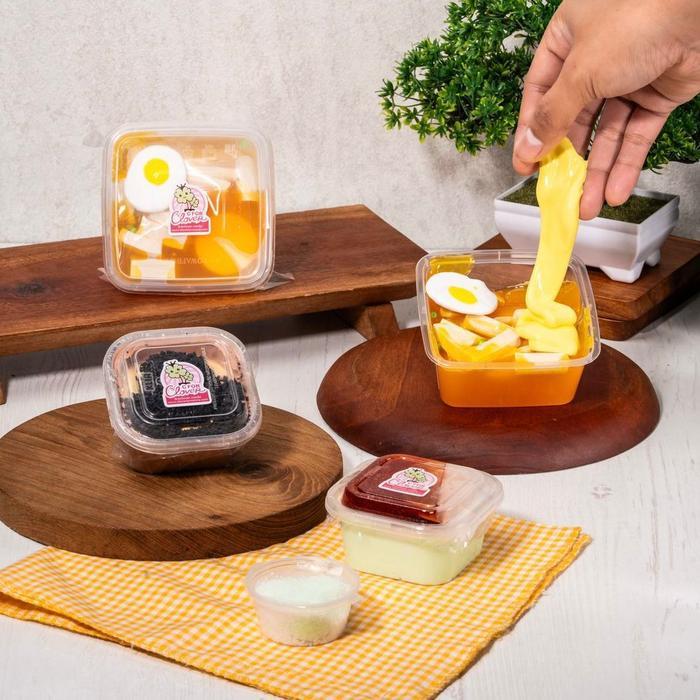 CFORCLOVER SLIME FOOD SERIES mainan anak pencetan anti stress sensorik motorik cfc cfc