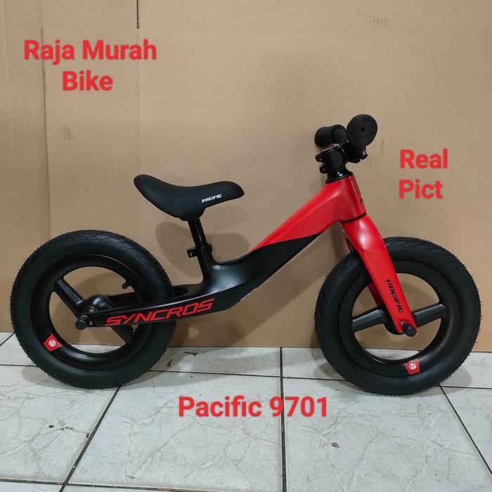 Sepeda Balance Bike Pacific Syncros 9701 Balance Bike Push Bike Pacific 9701 Sepeda Keseimbangan