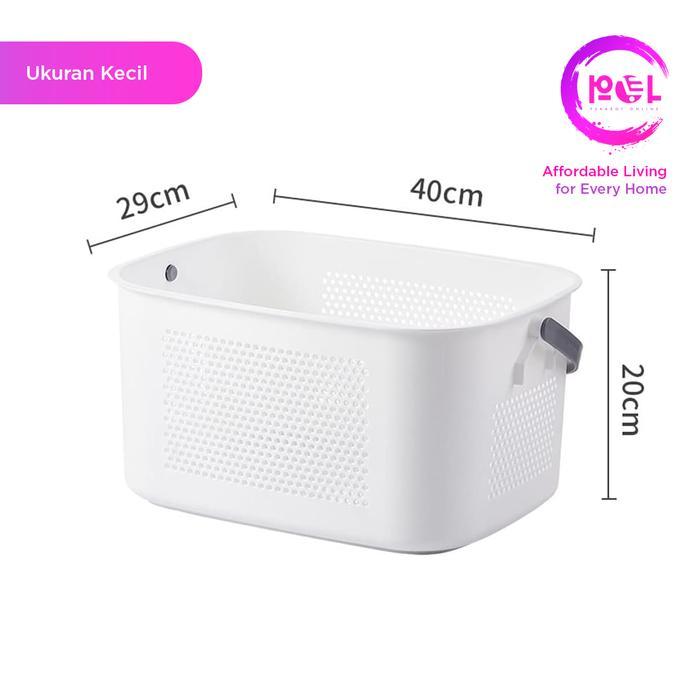 [Pol] Cod Keranjang Laundry Baju Kotor Plastik Laundry Bag Keranjang Serbaguna Keranjang Ikea