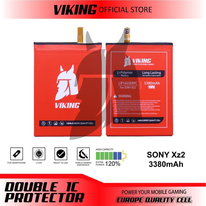 5ciw- Viking Baterai Sony Xperia Xz2 Lip1655Erpc Double Power