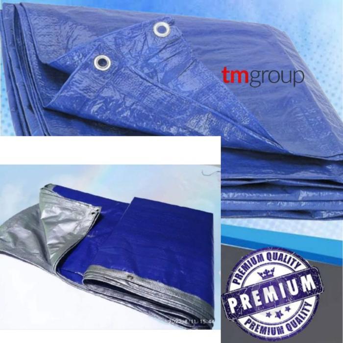 Terpal A5 Super Platinum ekonomis ukuran besar 5x8 5x10 5x11 6x8 6x10 7x8 4x10 4x12 meter, terpal