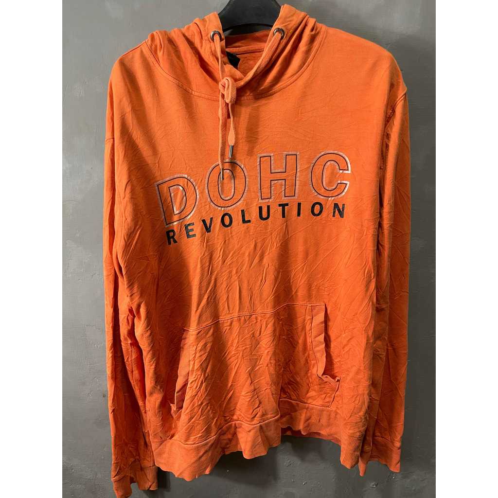 HOODIE DOHC ORANYE SECOND