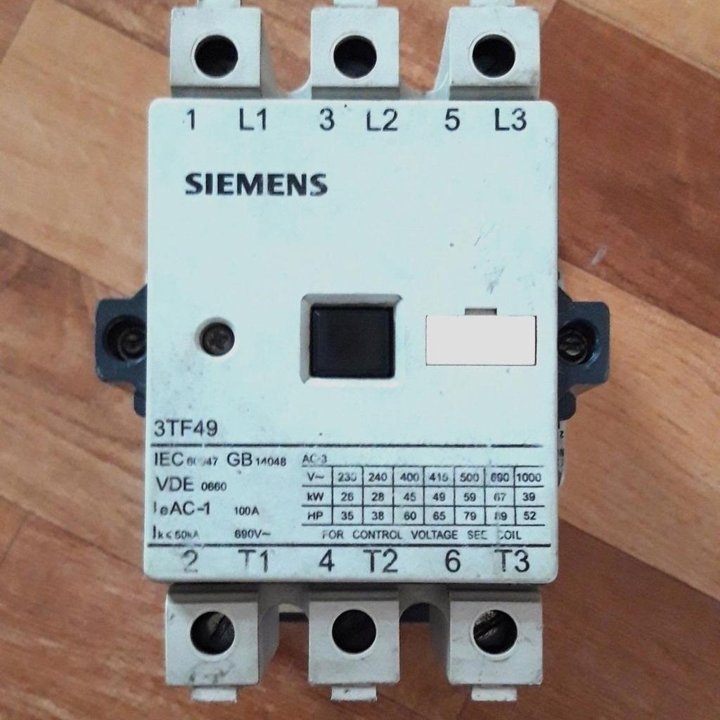 kontaktor SIEMENS 3TF49-22-OXMO ,100A