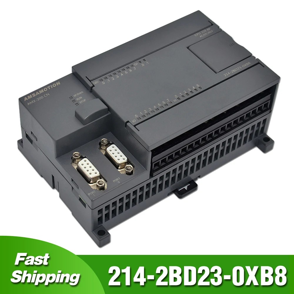 FLASH SALE    CPU224XP PLC 220V for Siemens S7-200 PLC Output Programmable Logic Controller RELAY Tr