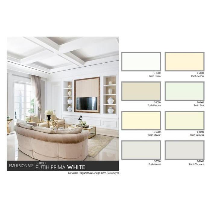 Cat Tembok Mowilex Interior Varian Putih 2.5 Liter