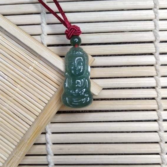 Baby Buddha Jadeite Jade Pendant