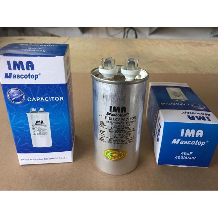 Kapasitor Ac 40 Uf/Capasitor Ac 40 Uf "Ima"