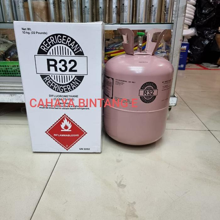 TERLARIS FREON AC R32 MERK REFRIGRANT 10 KG READY