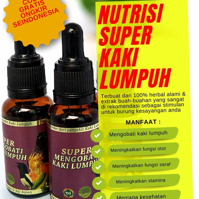 Obat Burung Lumpuh Super Mengobati Burung Lumpuh Terbaru