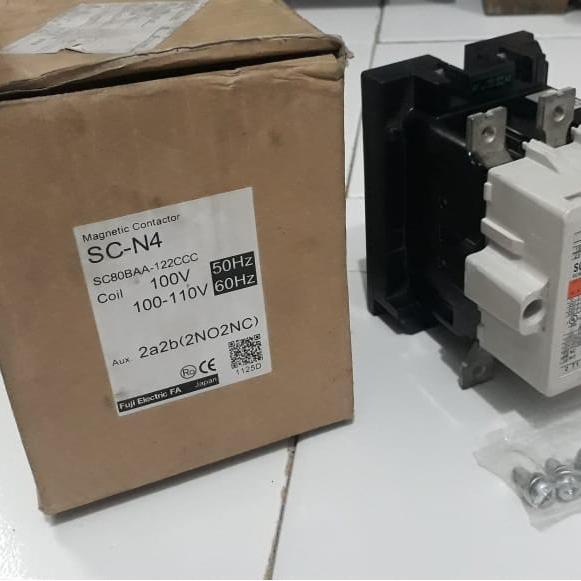KONTAKTOR/CONTACTOR FUJI SC N4 SCN 4 SCN4 100V ORIGINAL