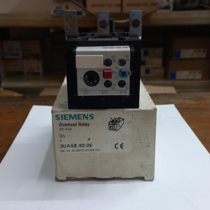 OVERLOAD RELAY SIEMENS TYPE:3UA58 40-2E (25-40A)