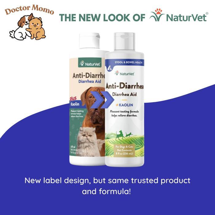 Naturvet Anti Diarrhea Aid Plus Kaolin Diarrhea Supplement Dog Cat Suplemen Diare Anjing Kucing