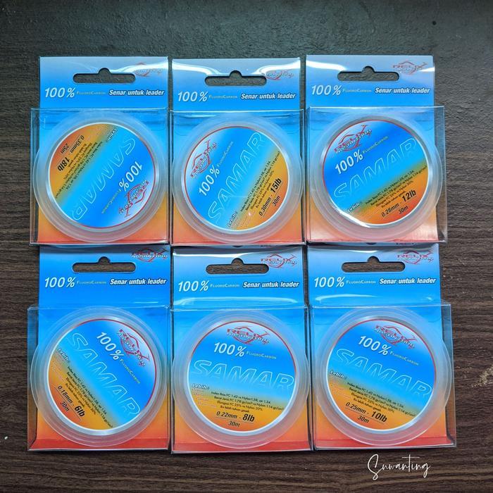 Terbaru Senar Leader Relix Nusantara Samar 20Lb 25Lb 30Lb 40 50Lb Flourocarbon