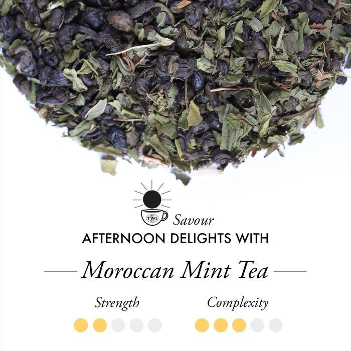 Zeny Store- Twg Tea Moroccan Mint Tea, Haute Couture Tea Tin, 100G