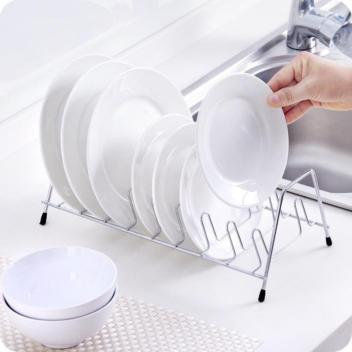 Rak Piring Mini Portable Stainless Steel
