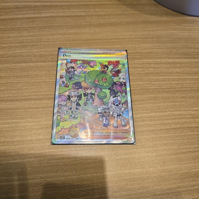 Don Sar Sv4A 352/190 Harta Berkilau Kartu Pokemon Tcg Indo
