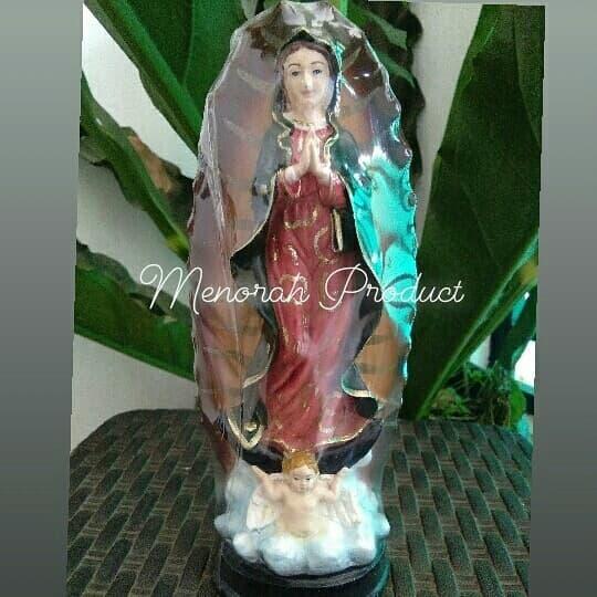 Terbaru Patung Bunda Maria Guadalupe .25Cm