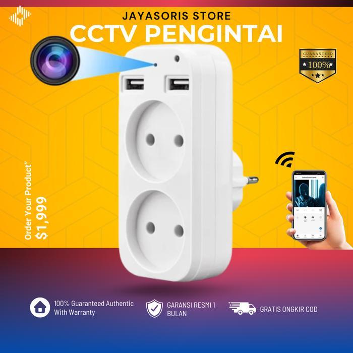 KAMERA CCTV MINI TANPA KABEL SPY CAMERA CHARGER COLOKAN USB WIFI JS107