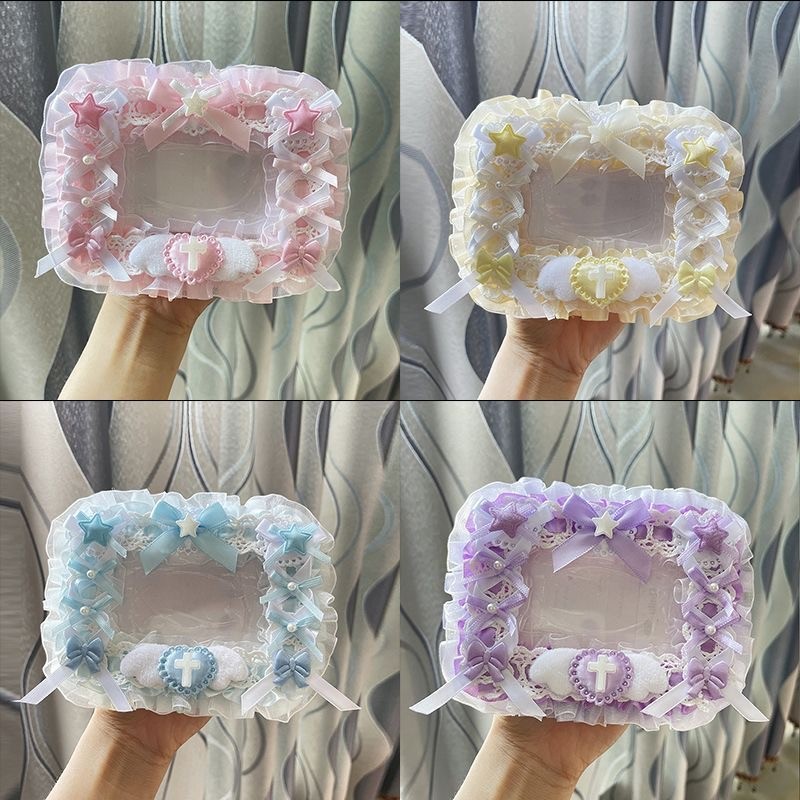 Itabag Insert Ita Accessories 12*16cm Ita Board Ita Bag Decorating Lace Bow Ita Bag Decorations Kits