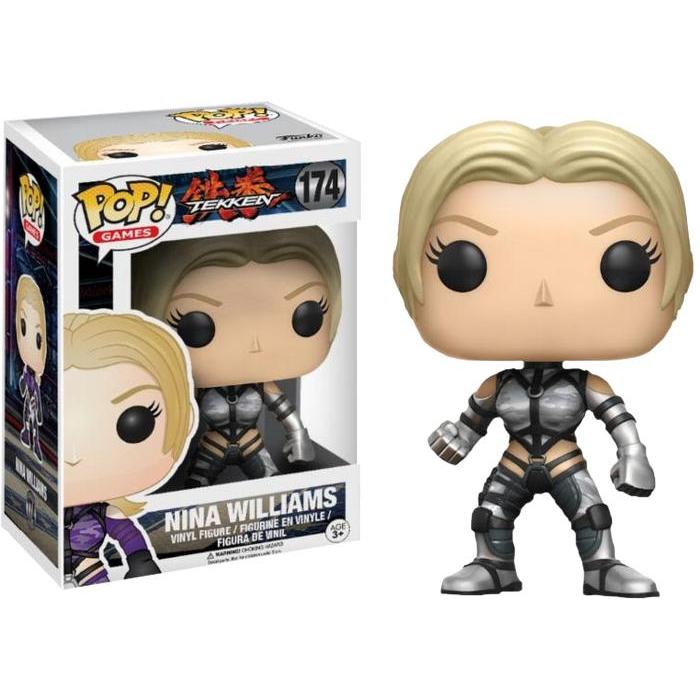 FUNKO POP ORIGINAL -TEKKEN - NINA WILLIAMS (SILVER SUIT) - EXCLUSIVE