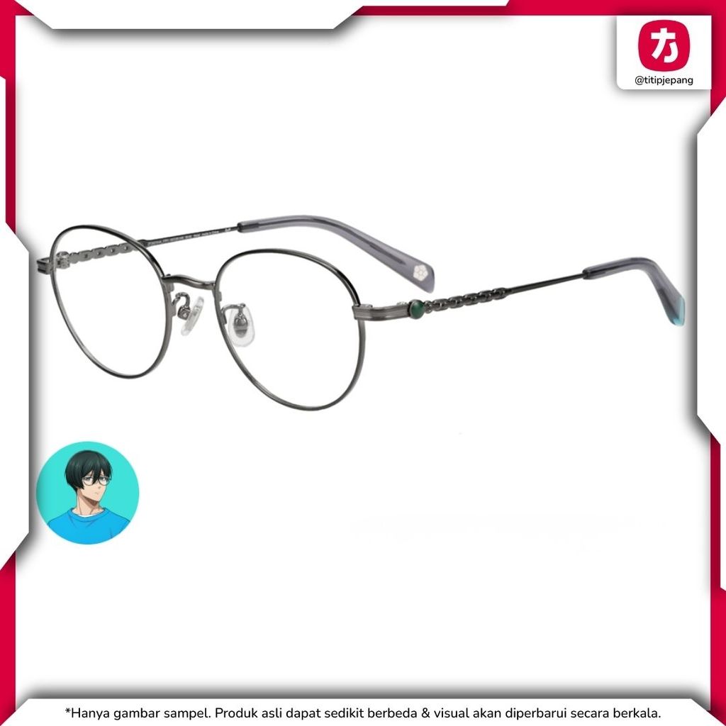 [PO] Kacamata Zoff Blue Lock Itoshi Rin Model POTJ [WAJIB TANYAKAN STOCK SEBELUM MEMBELI]
