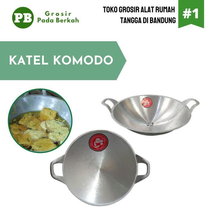 Diskon Katel Komodo Kuali Wajan Wajan Stainless Katel Penggorengan Stainless Original