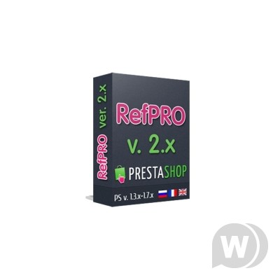 Module Extended affiliate program RefPRO - Modul PrestaShop