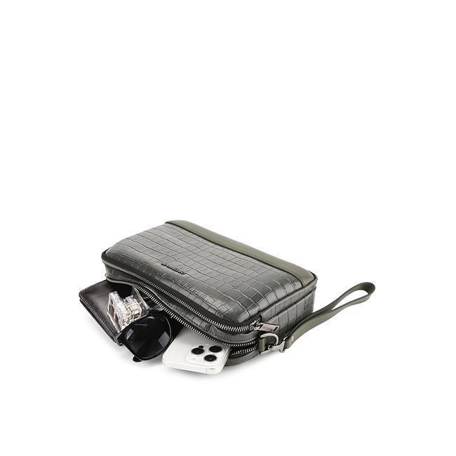 Obermain Tas Pria ROMEO CLUTCH-L Green OBC1150GR