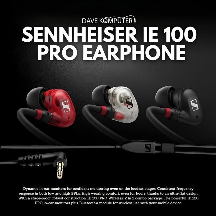 Sennheiser Ie 100 Pro / Ie100 Pro / Ie-100 Pro Earphone