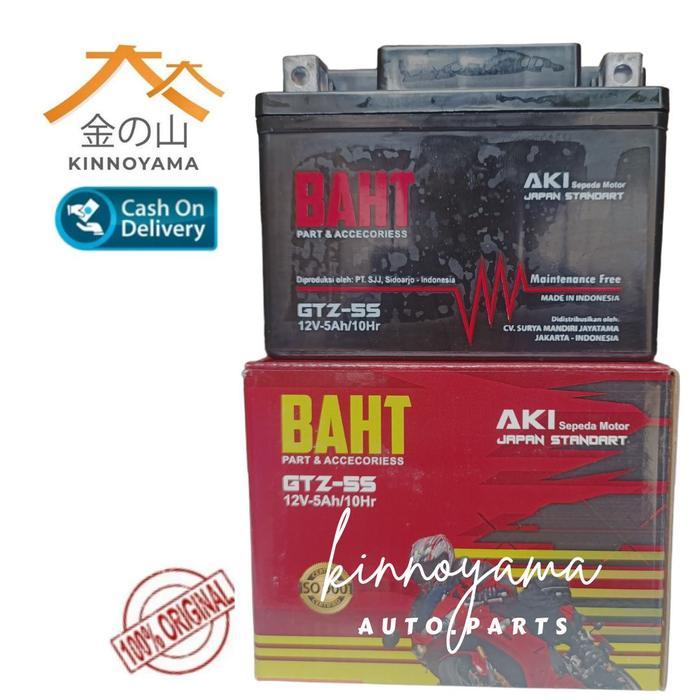 Sparepart Aki Motor Murah BAHT Gtz5S Gtz5 Ytz5